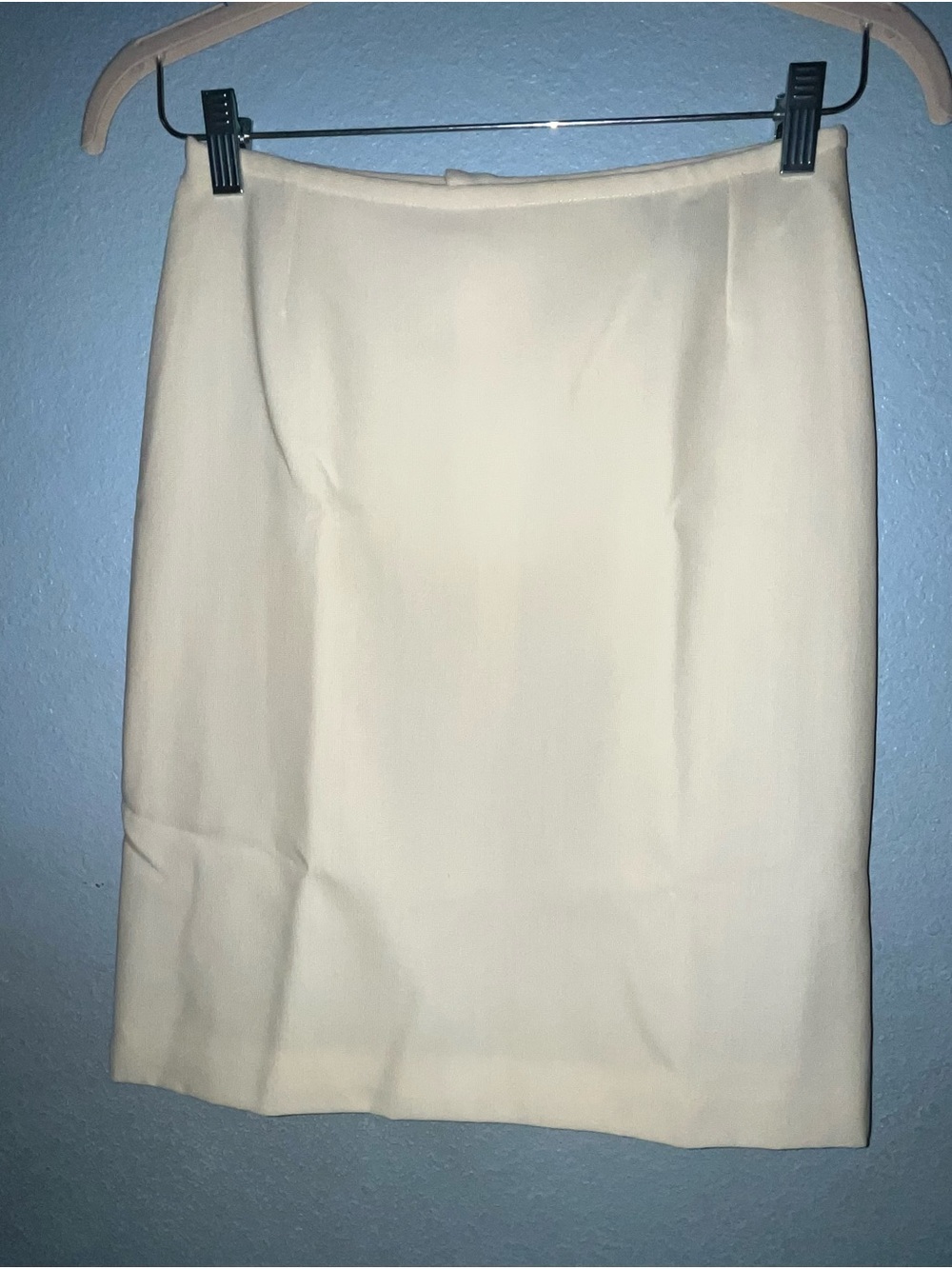 Versace Cream Pencil Skirt - Women